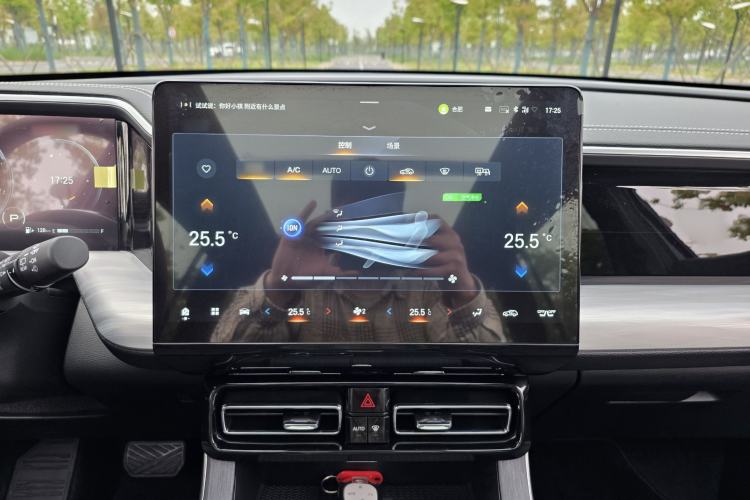 Used GAC Trumpchi GS8 2025 Linghang Series 2.0 TGDI Two-Wheel-Drive Luxury Edition 5 Seats Audio And AC Panel