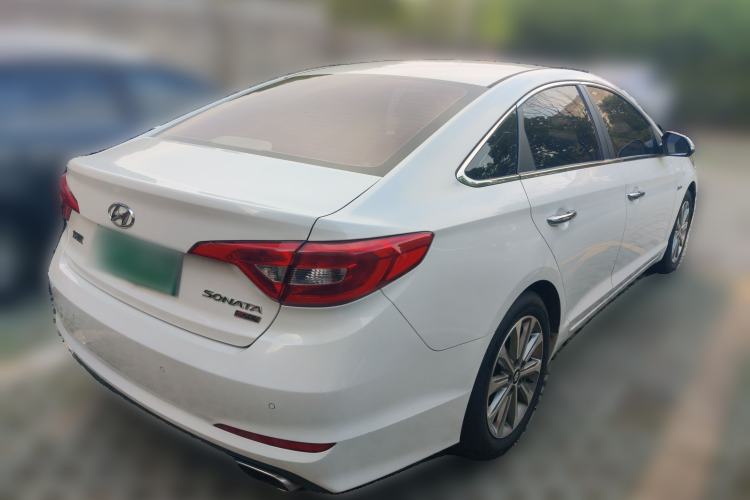 Used Hyundai Sonata 2015 1.6T GX Comfort Model Rear Right 45 Deg