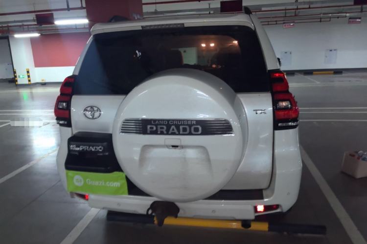 Used Toyota Prado 2018 3.5L Automatic TX-L with Rear-Mounted Spare Tire
