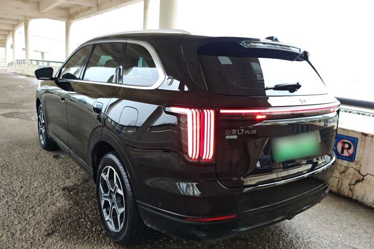 Used JETOUR Shanhai L7 Plus 2025 Model 121km Luxury 5-seater Rear Left 45 Deg