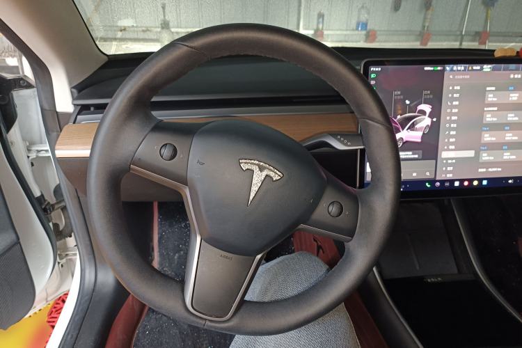 Used Tesla Model 3 2020 Revised Version Standard Range Rear-Wheel Drive – Upgraded Edition Steering Wheel