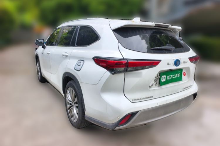 Used Toyota Highlander 2022 Dual-Engine 2.5L Four-Wheel Drive Supreme Edition 7-Seater Rear Left 45 Deg