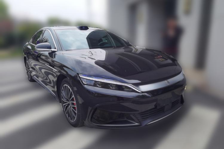 Used BYD Han 2025 EV Intelligent Driving Edition 701KM LiDAR Flagship Model Front Right 45 Deg