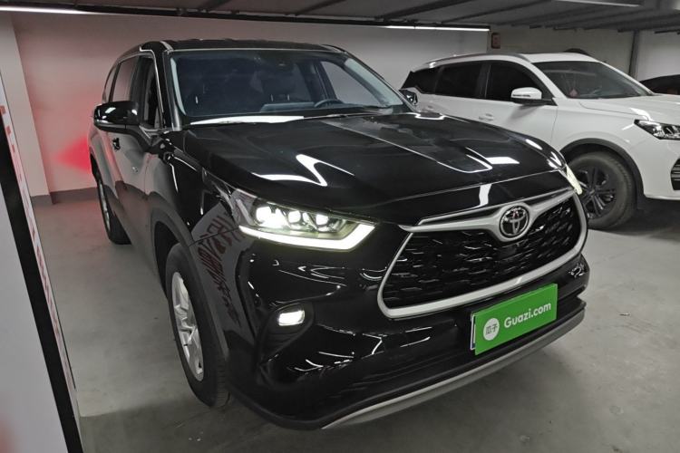 Used Toyota Highlander 2024 2.5L Smart Electric Hybrid Dual-Engine Two-Wheel Drive Elite Version 7 Seats Front Right 45 Deg