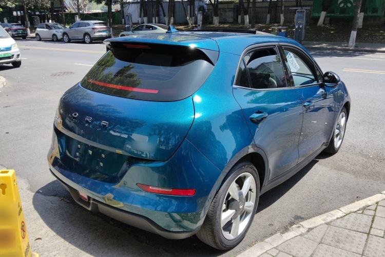 Used ORA Good Cat 2021 400km Standard Range Athena Edition Lithium-Ion Battery Rear Right 45 Deg