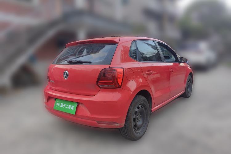 Used Volkswagen Polo 2016 1.6L Automatic Comfort Model Rear Right 45 Deg