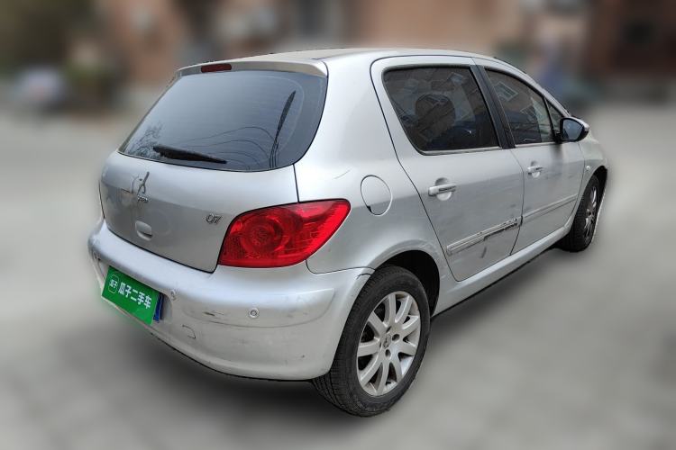 Used Peugeot 307 2013 Hatchback 1.6L Automatic Comfort Edition Rear Right 45 Deg