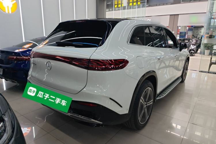 Used Mercedes-Benz EQS SUV 2023 450+ Rear Right 45 Deg