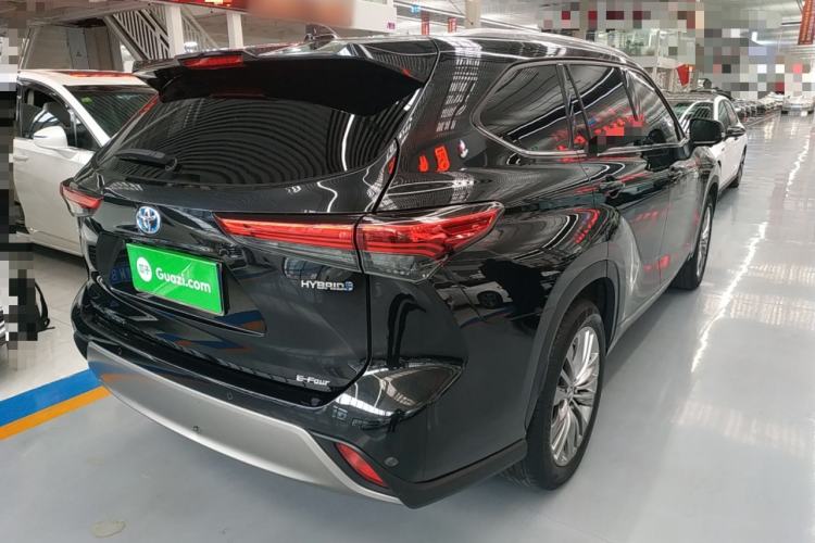 Used Toyota Highlander 2022 Dual-Engine 2.5L Four-Wheel Drive Prestige Version 7 Seats Exterior 5