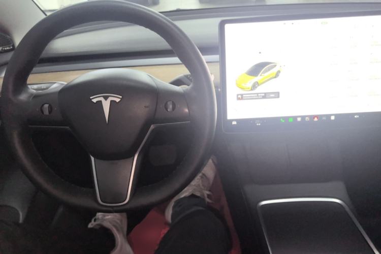 Used Tesla Model 3 2021 Revised Version Standard Range Rear-Wheel Drive Upgraded Edition 3D1 Center Console