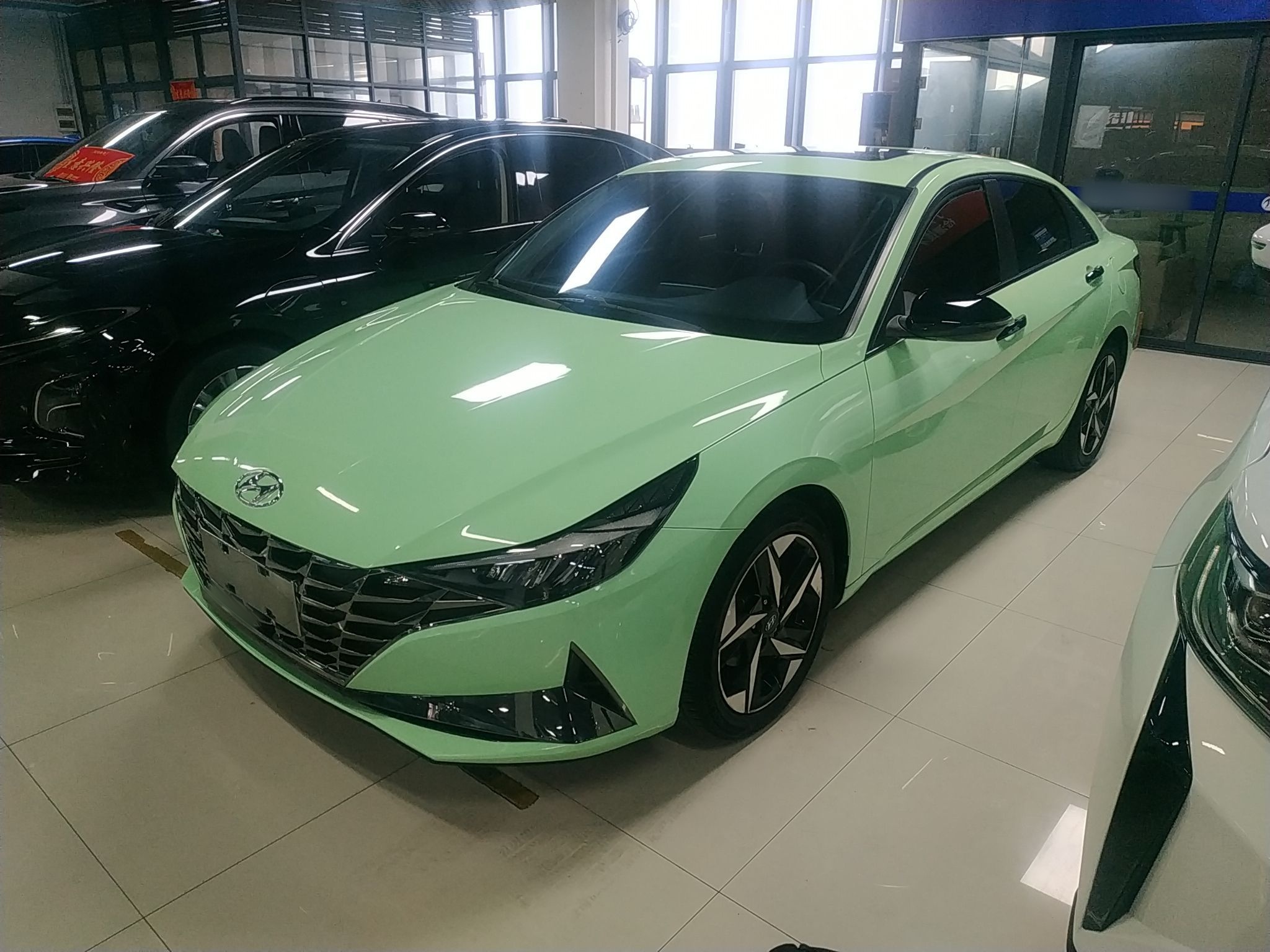 تحت مقدمة السيارة