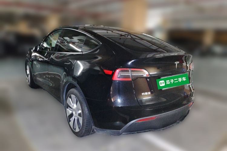 Used Tesla Model Y 2022 Revised Version Rear-Wheel Drive Rear Left 45 Deg