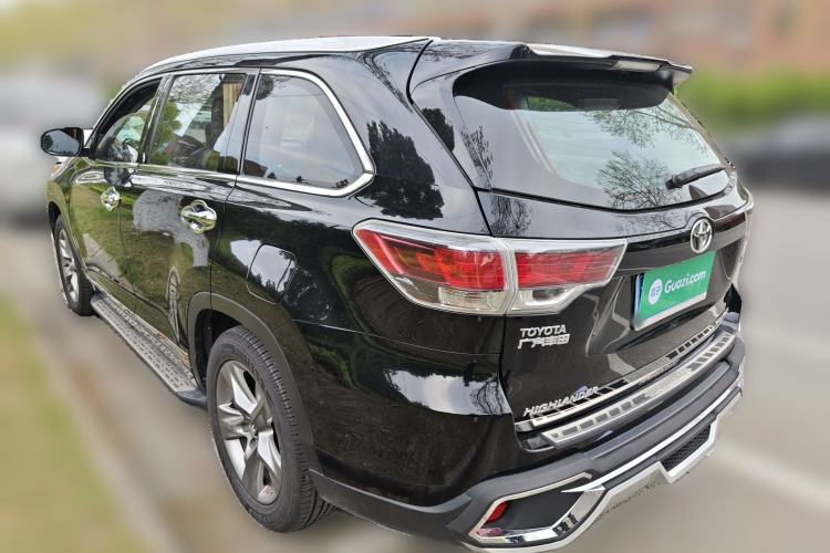 Used Toyota Highlander 2015 2.0T Four-Wheel Drive Luxury Edition 7-Seater Rear Left 45 Deg
