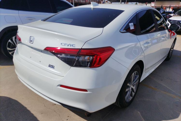 Used Honda Civic 2022 240TURBO CVT Dynamic Edition Rear Right 45 Deg