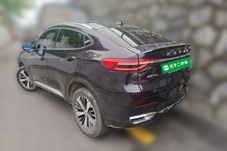 Used Haval F7x 2019 1.5T Two-Wheel Drive Intelligent Technology Edition Rear Left 45 Deg
