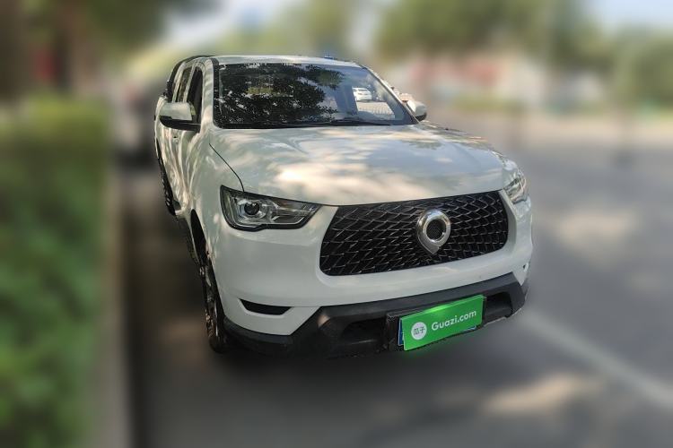 Used Great Wall Poer 2021 2.0T Commercial Version Automatic Diesel Two-Wheel Drive Elite Trim with Long Bed – GW4D20M Front Right 45 Deg