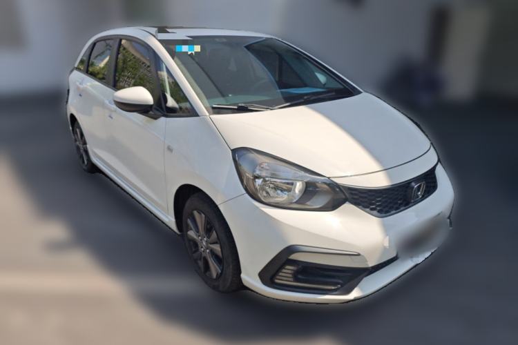 Used Honda Fit 2021 1.5L CVT Trendy Sports Edition Front Right 45 Deg