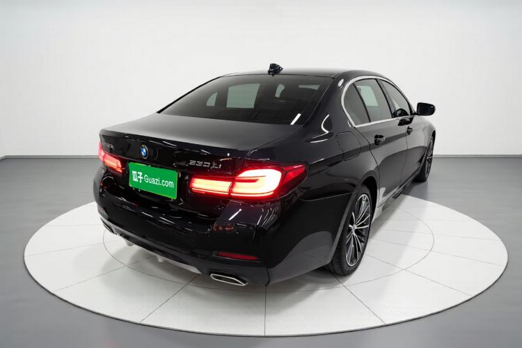 Used BMW 5 Series 2023 530Li Leading Model M Sport Package Rear Right 45 Deg