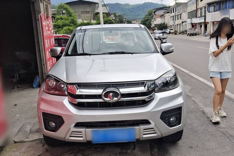 Used Great Wall Wingle 5 2021 2.0T Diesel Two-Wheel Drive Elite Version with Long Cargo Bed China VI Emission Standard GW4D20M