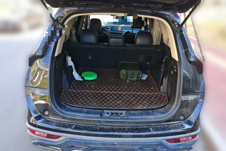 Used Dongfeng Fengon 580 2017 1.5T CVT Smart Style Model Trunk