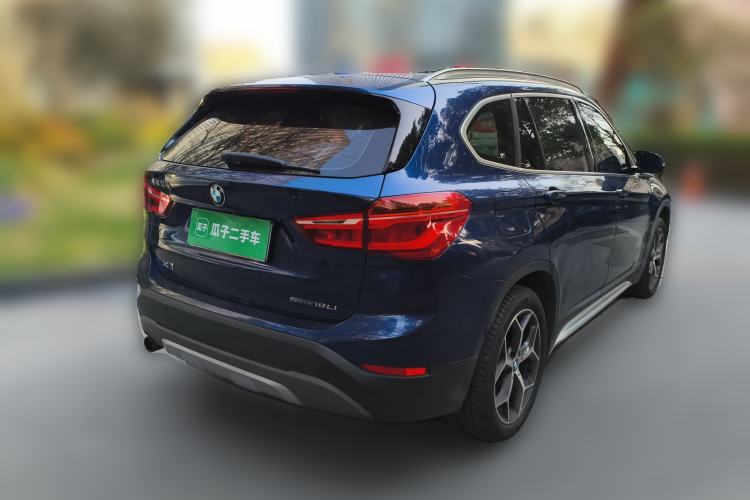 Used BMW X1 2018 sDrive18Li Luxury Model Rear Right 45 Deg