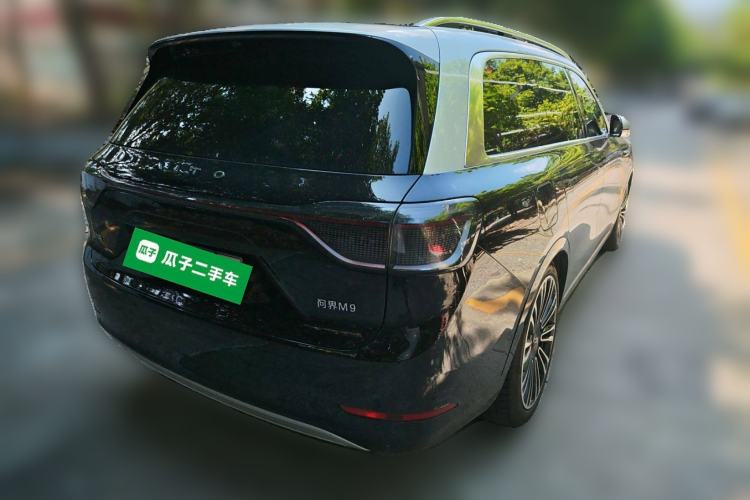 Used Hima AITO M9 2024 Range-Extended Ultra Version 42 kWh 6-Seater Model Rear Right 45 Deg