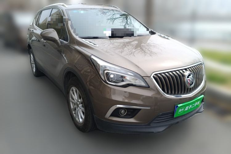 Used Buick Envision 2017 20T Two-Wheel Drive Elite Version Front Right 45 Deg