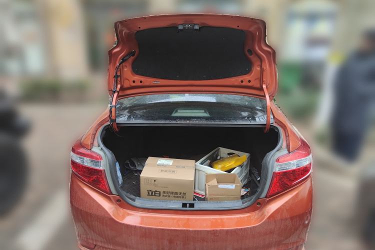 Used Toyota Vios 2014 1.5L Automatic ZhiZhen Edition Trunk