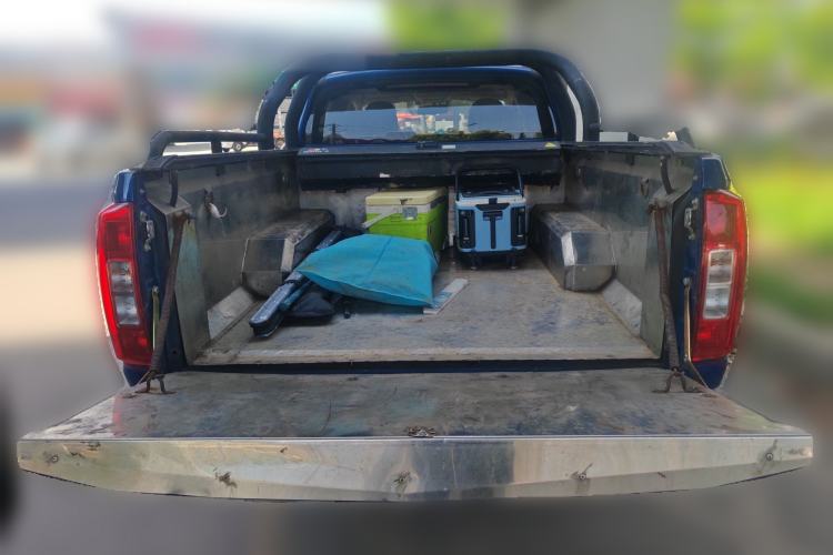 Used Great Wall Poer 2021 2.0T Commercial Version Automatic Diesel 4x4 Elite Long-Box GW4D20M Trunk