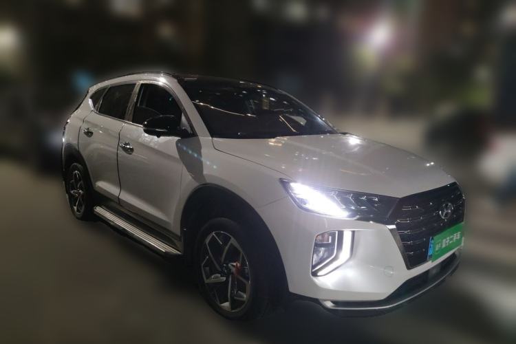 Used Hyundai Tucson 2020 280TGDi Dual-Clutch Two-Wheel Drive Fashion Edition China V Standard Front Right 45 Deg