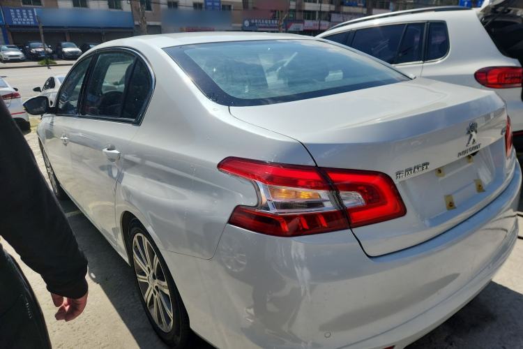 Used Peugeot 408 2014 1.8L Automatic Luxury Edition Rear Left 45 Deg