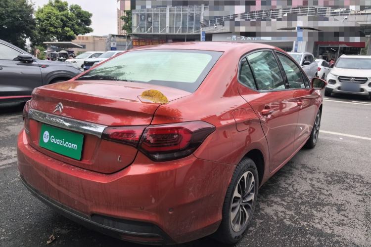 Used Citroen C4L 2016 1.2T Automatic Elite Model Rear Right 45 Deg