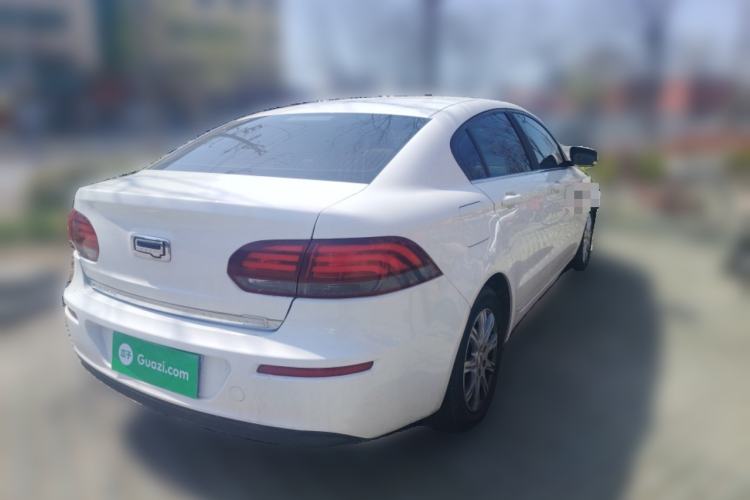 Used Qoros 3 2014 Sedan 1.6L Automatic Zhiyue Model Rear Right 45 Deg