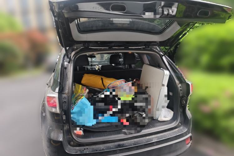 Used Toyota Highlander 2017 2.0T Four-Wheel Drive Luxury Edition 7 Seats Trunk