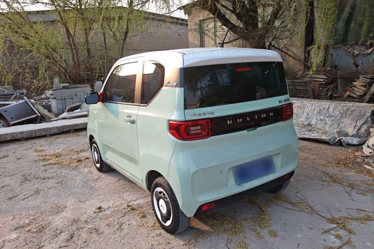 Used Wuling Hongguang MINIEV 2021 Macaron Premium Model – Lithium Iron Phosphate Rear Left 45 Deg