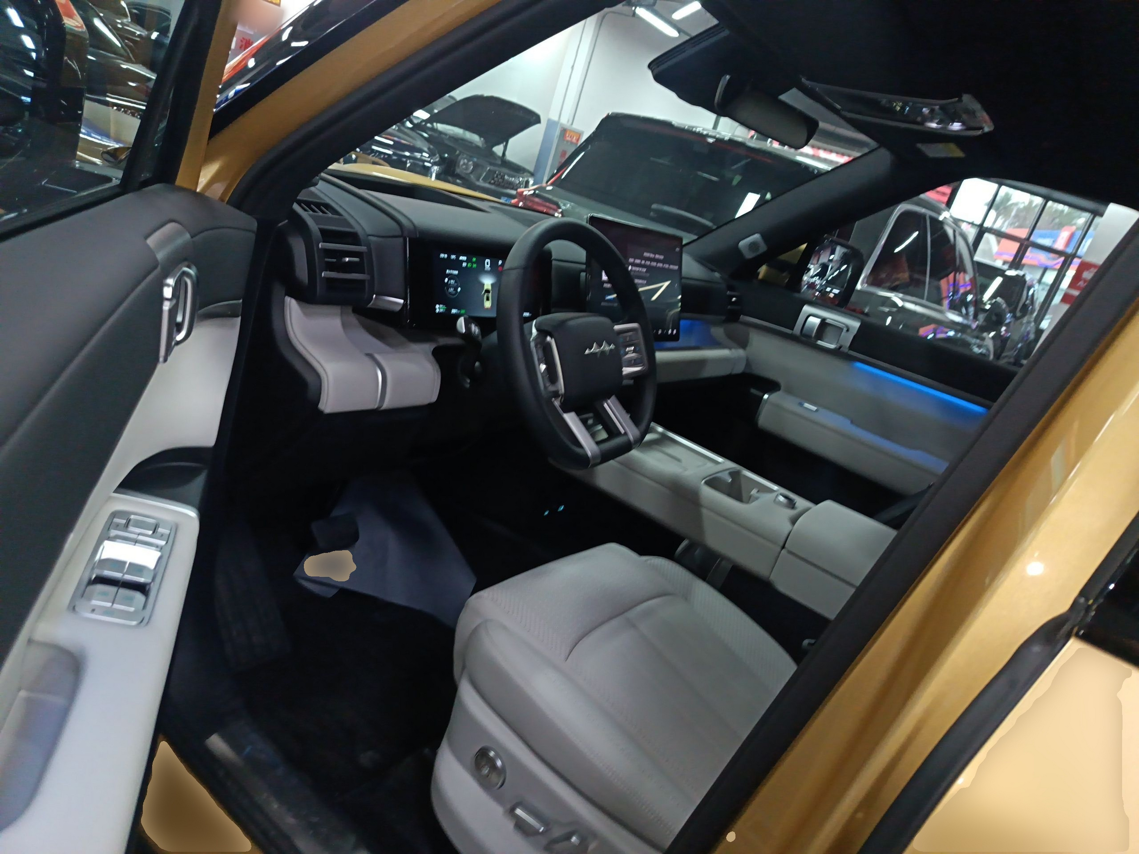Avant de la voiture