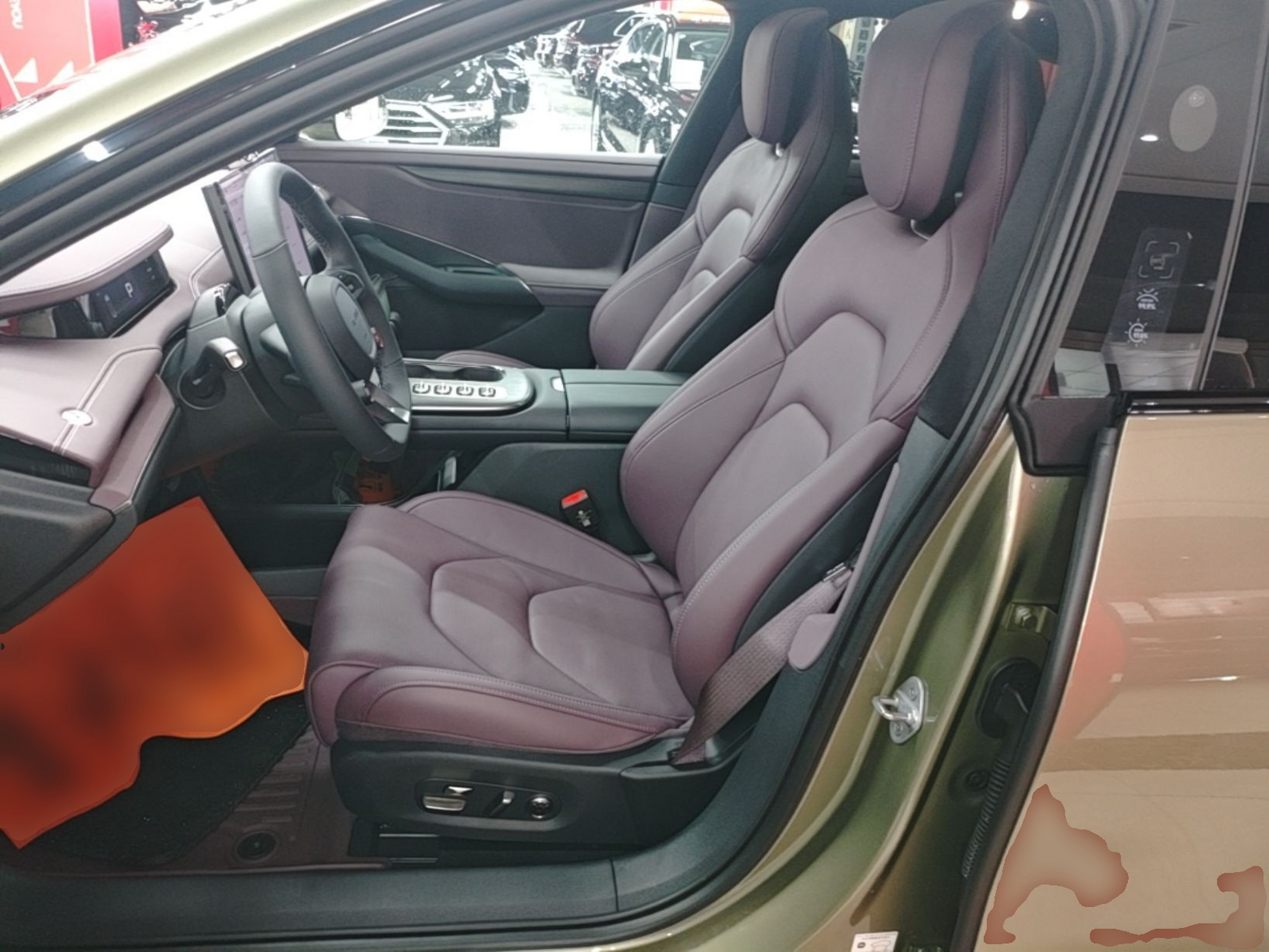 Avant de la voiture