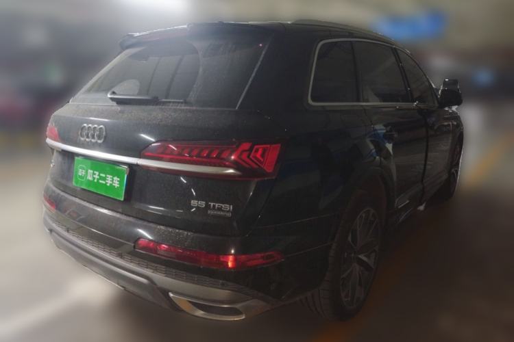 Used Audi Q7 2023 55 TFSI quattro S line Sport Edition Rear Right 45 Deg