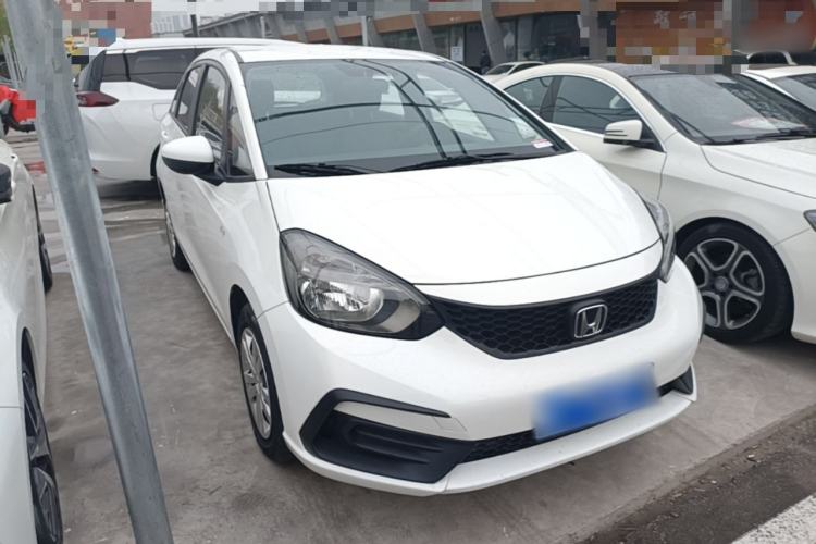 Used Honda Fit 2021 1.5L CVT Trend Edition Front Right 45 Deg