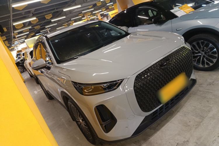 Used Chery Fengyun T9 2024 120 Long-Range Flagship Version 7 Seats Lithium Iron Phosphate Front Right 45 Deg