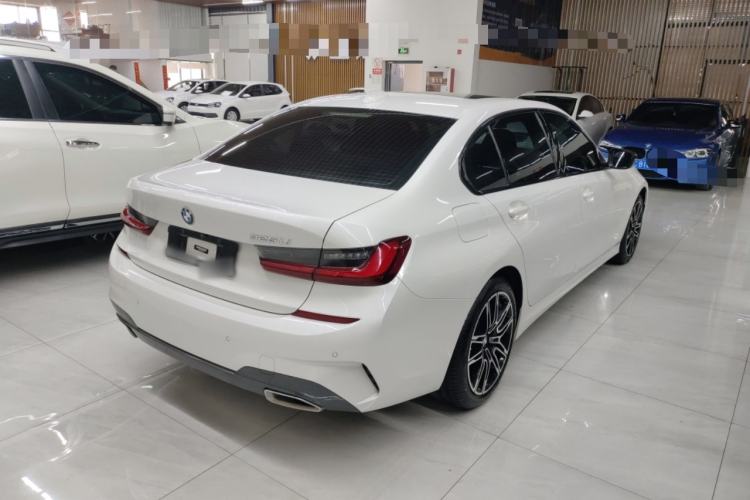 Used BMW 3 Series 2022 Updated 325Li M Sport Package Rear Right 45 Deg