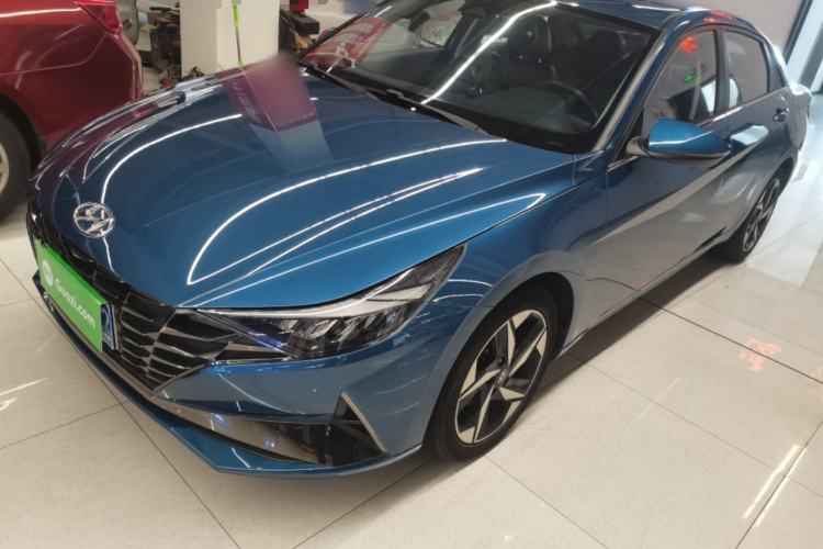 Used Hyundai Elantra 2021 1.5L CVT LUX Prestige Edition