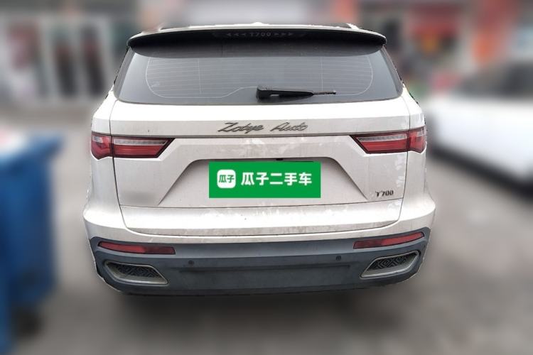 Used Zotye T700 2017 1.8T Dual-Clutch Luxury Model
