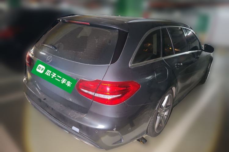 Used Mercedes-Benz C-Class 2015 C 200 station wagon Rear Right 45 Deg