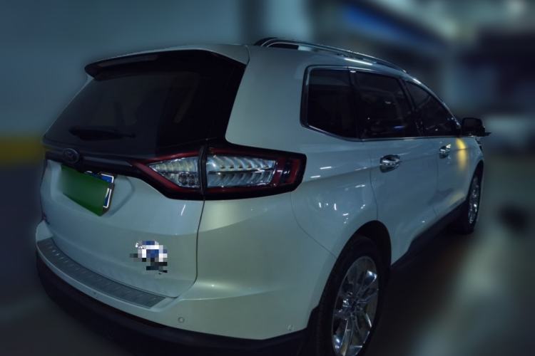 Used Ford Edge 2016 EcoBoost 245 Four-Wheel Drive Titanium 7-Seater Rear Right 45 Deg