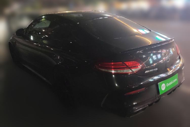 Used Mercedes-Benz C-Class AMG 2019 AMG C 63 Coupe Rear Left 45 Deg