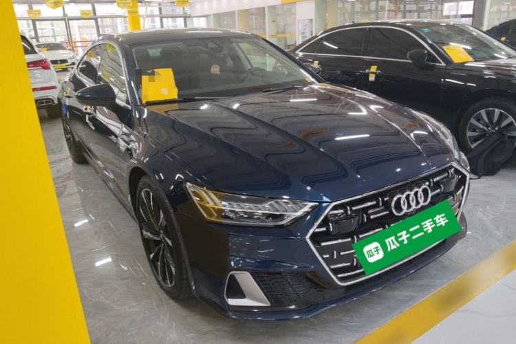 Used Audi A7L 2022 55 TFSI quattro S-line Zhiyuan Crystal Flow Package
