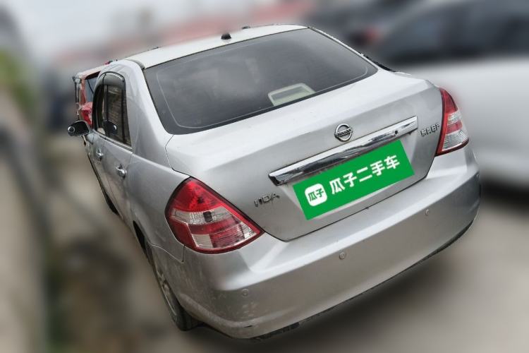 Used Nissan Tiida Sedan 2008 1.6L Manual Fashion Edition Rear Left 45 Deg