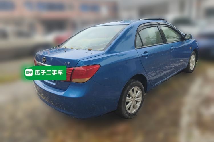 Used BYD L3 2012 1.5L Manual Comfort Edition Rear Right 45 Deg