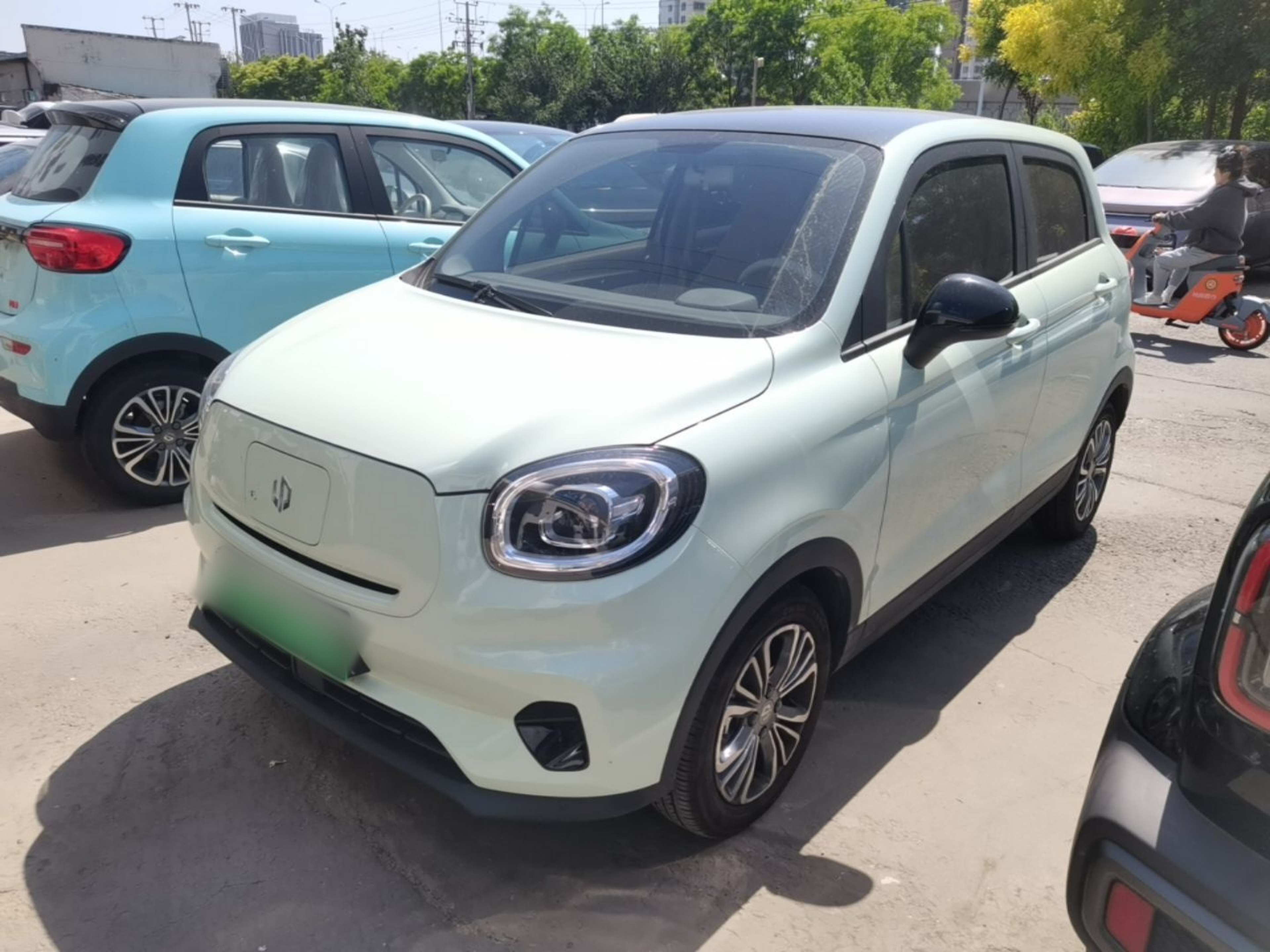 Parte inferior delantera
